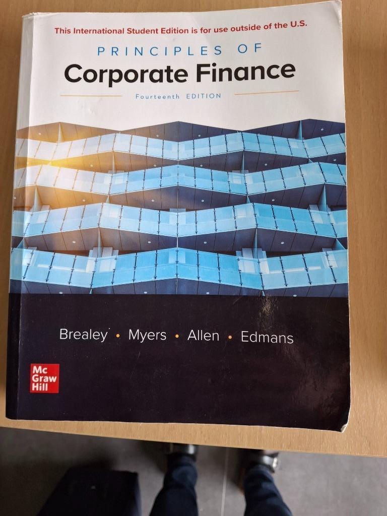 Principles of Corporate Finance, Boeken, Ophalen, Gelezen, Hoger Onderwijs, Brealey - Myers - Allen - Edmans