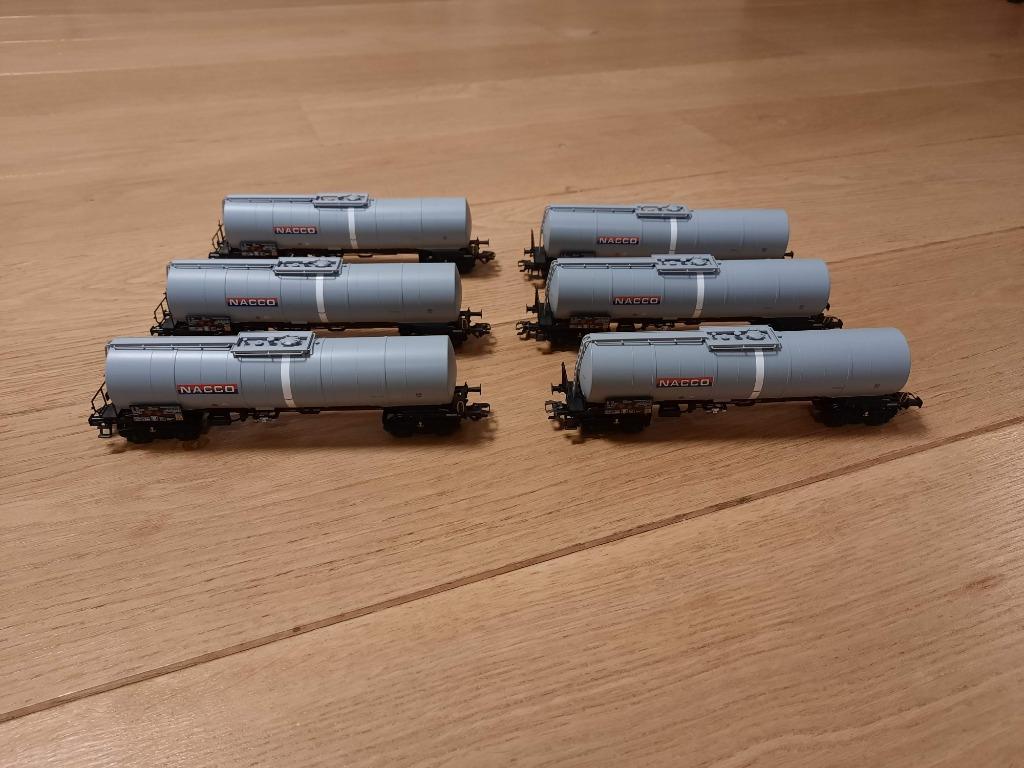 Märklin 46543 - coffret de 6 wagons citernes CZ, Enlèvement ou Envoi, Comme neuf, Wagon, Märklin