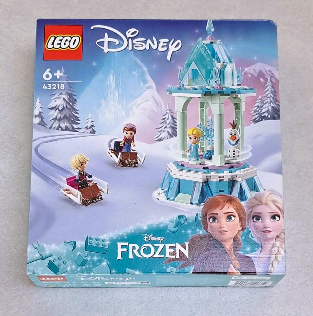 Lego Disney Frozen 43218 Le carrousel magique d'Anna et Elsa, Enlèvement ou Envoi, Neuf, Ensemble complet, Lego