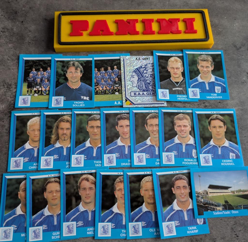 PANINI STICKERS 20X FOOTBALL 2000 AA GENT LA GANTOISE, Hobby en Vrije tijd, Stickers en Plaatjes, Nieuw, Verzenden