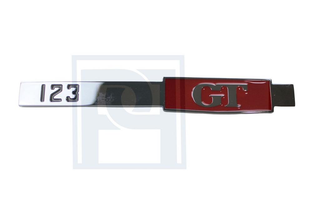 Volvo Embleem inch123GTinch kofferdeksel Amazon CHROOM Volvo, Enlèvement ou Envoi, Neuf, Volvo