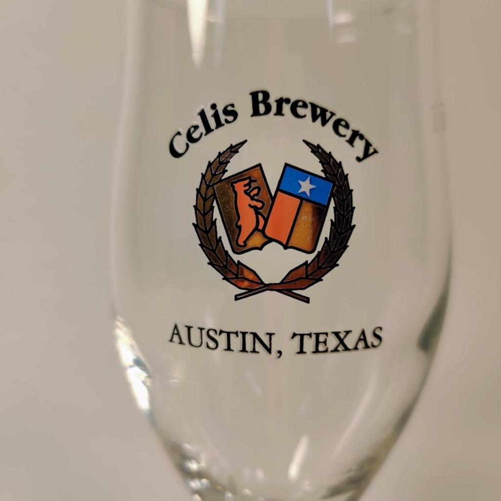 Celis Brewery- Austin-Texas..hoogte 26,5cm--0,25 l......gl2, Verzamelen, Ophalen of Verzenden