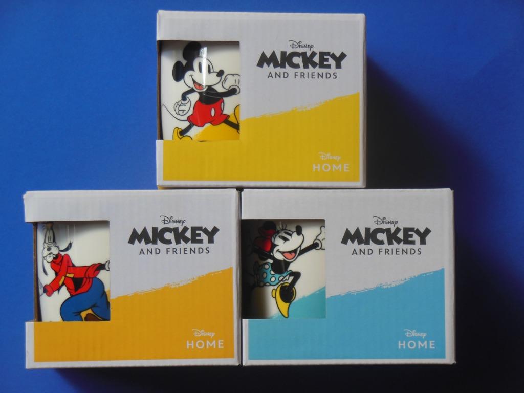 Set van 3 Disney bekers - Mickey, Minnie, Goofy - Nieuw!, Enlèvement ou Envoi, Mickey Mouse, Neuf, Service