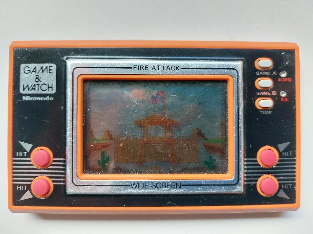 Nintendo - Game & Watch - Fire Attack (ID-29), Ophalen of Verzenden, Niet werkend