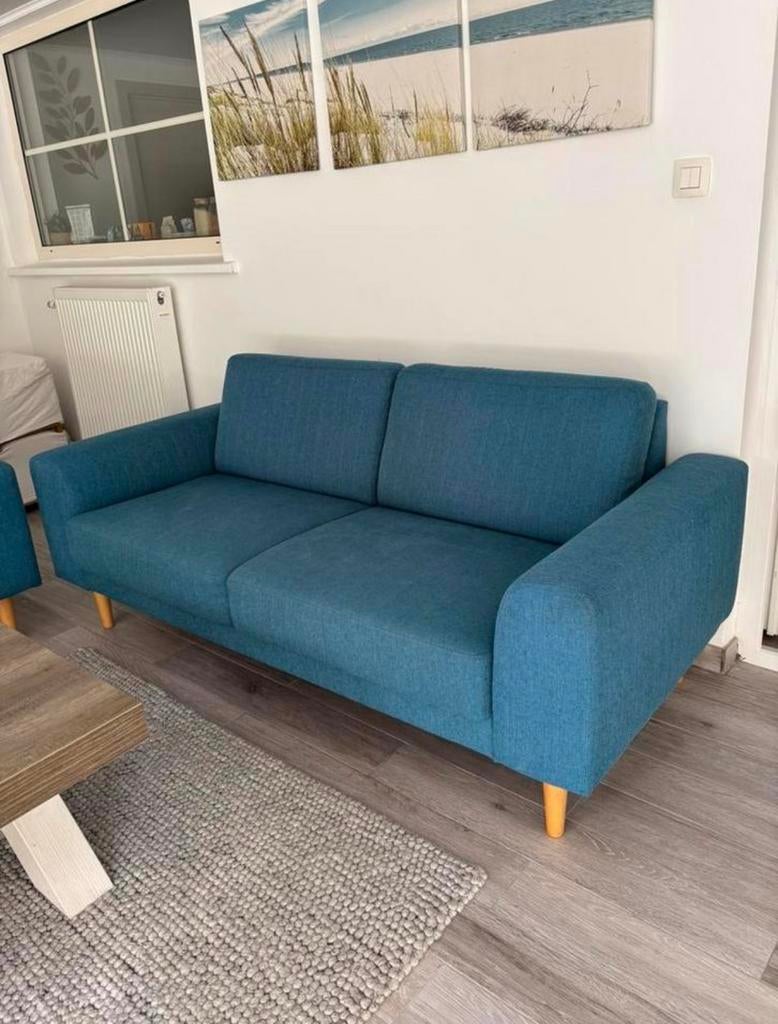 NİEUWSTAAT 2,5zit turquoise zete, Enlèvement, Comme neuf