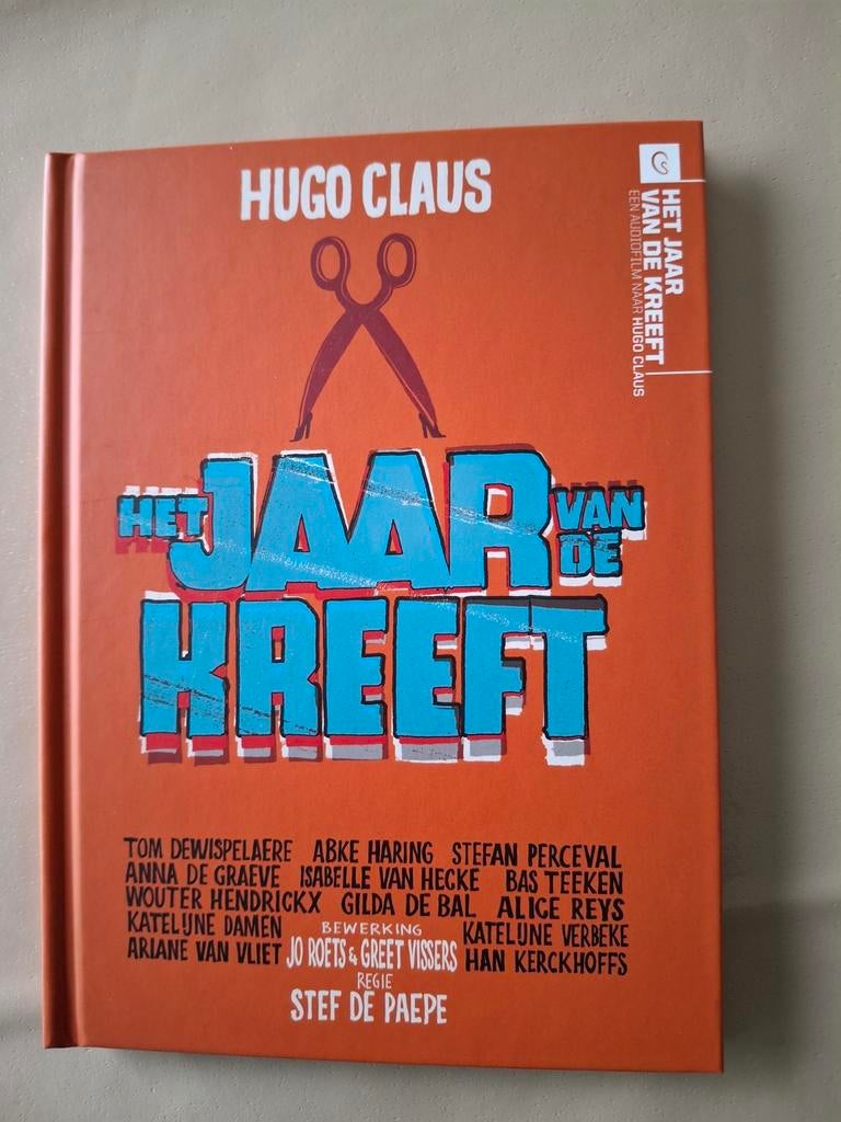 Dvd audiofilm  hugo claus  het jaar van de kreeft, Cd's en Dvd's, Ophalen of Verzenden, Zo goed als nieuw