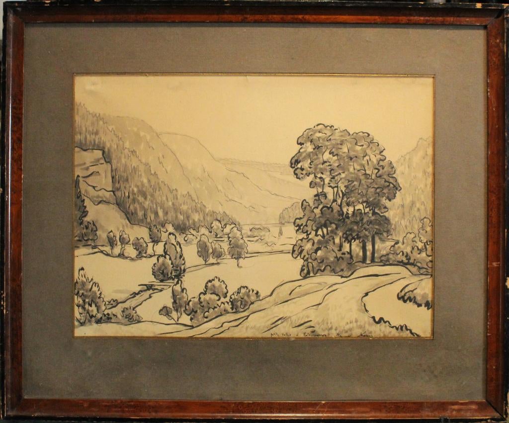 CHABAS Maurice Peintre symboliste français 1862-1947, Antiquités & Art, Enlèvement ou Envoi