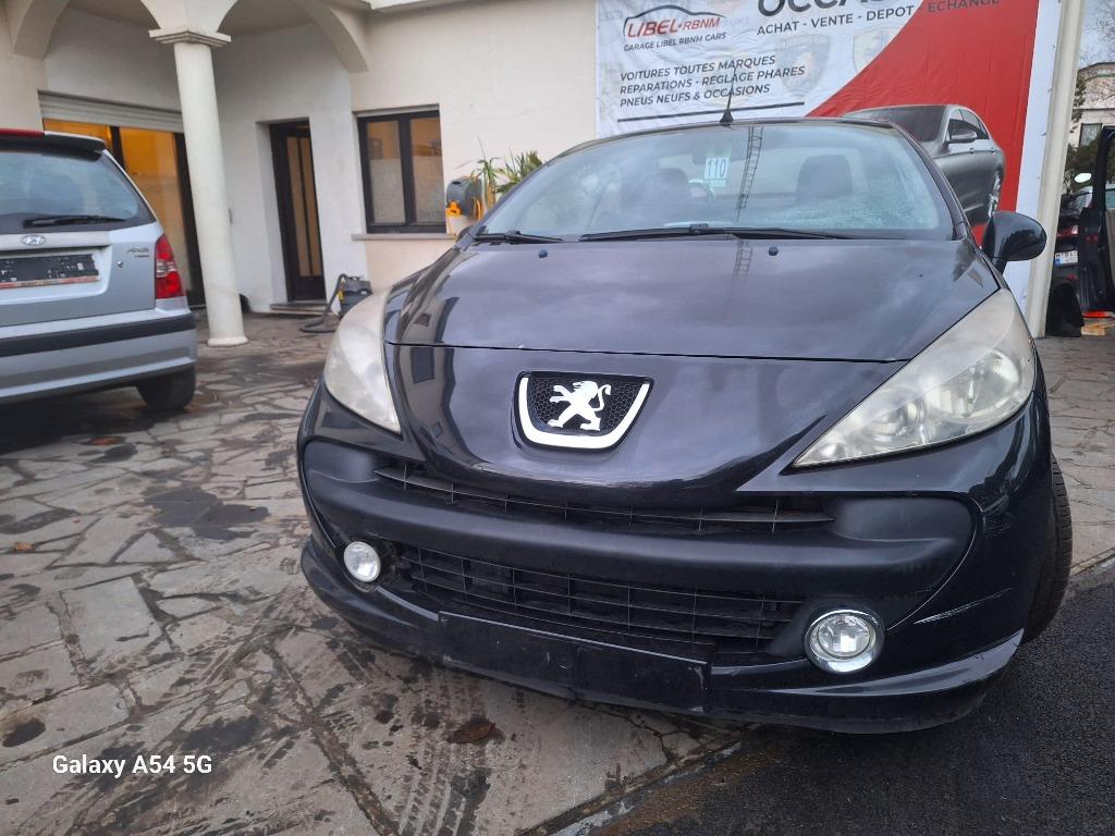 peugeot 207 cabriole 1.6 hdi, USB, Entreprise, Cabriolet, 2 portes