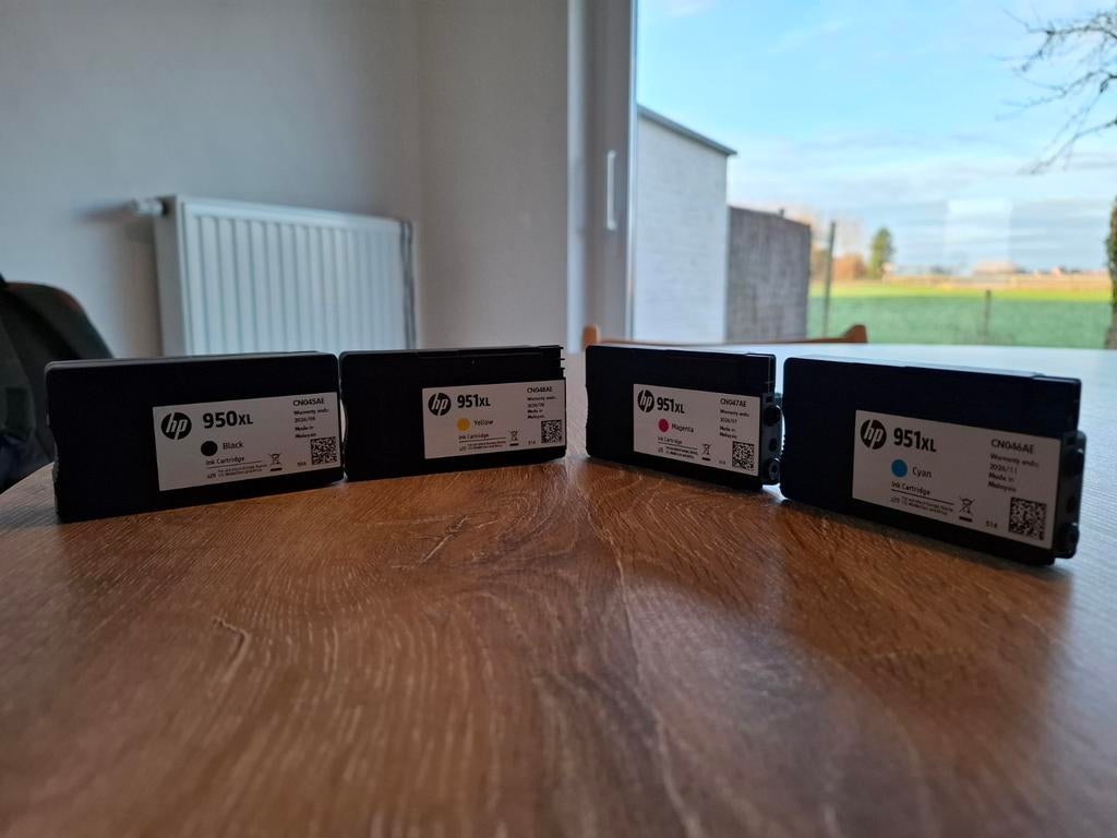HP 950XL- en 951XL-inktpatronen