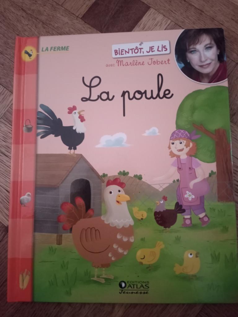 Livre bientôt je lis Marlène Jobert la poule, Livres, Enlèvement ou Envoi