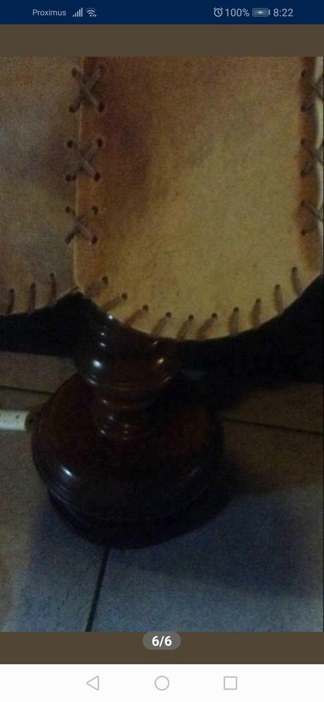 Vintage lamp, Huis en Inrichting, Ophalen of Verzenden, Zo goed als nieuw
