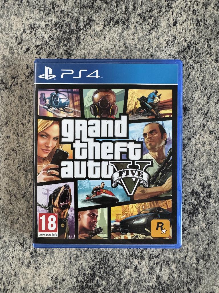 GTA 5 PS4, Games en Spelcomputers, Games | Sony PlayStation 4, Ophalen of Verzenden, Zo goed als nieuw