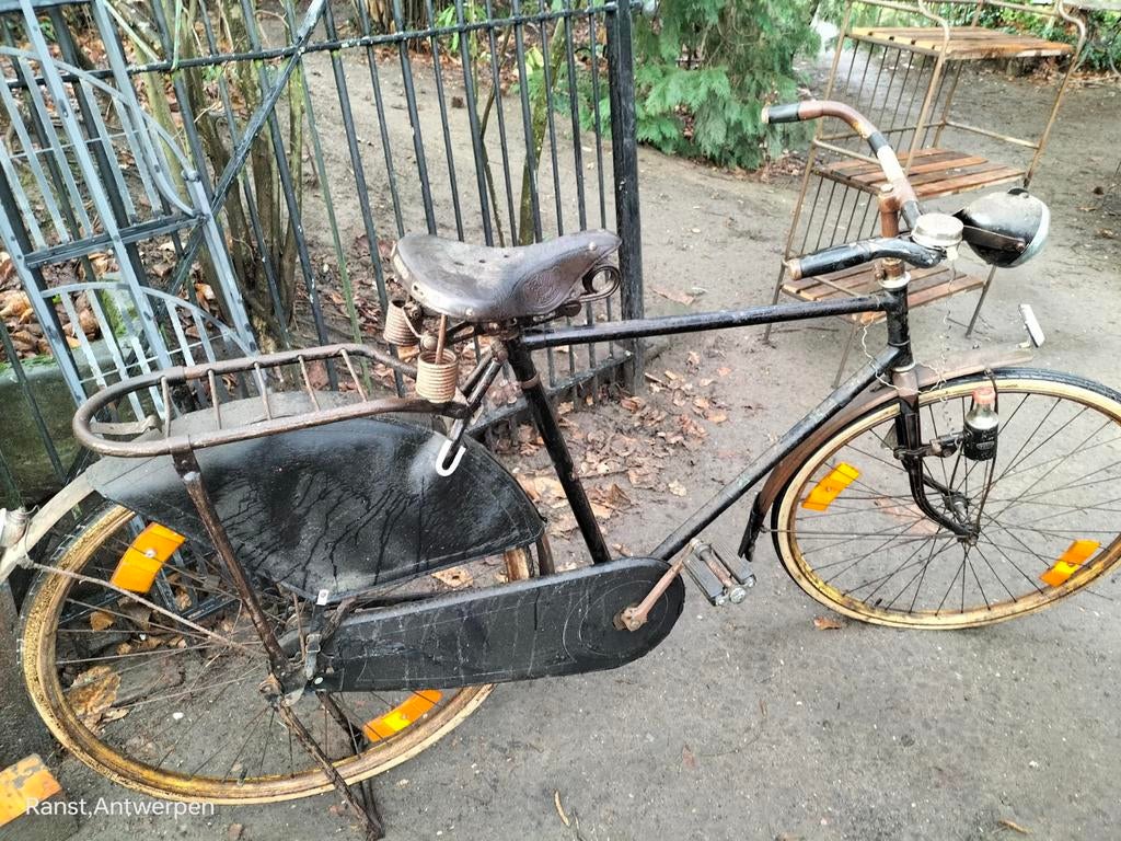 Oude fiets, Ophalen