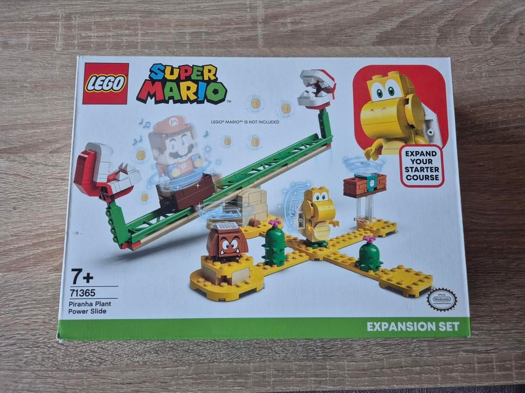 Lego mario piranha plant power slide, Ophalen of Verzenden, Zo goed als nieuw, Bouwen, Met geluid