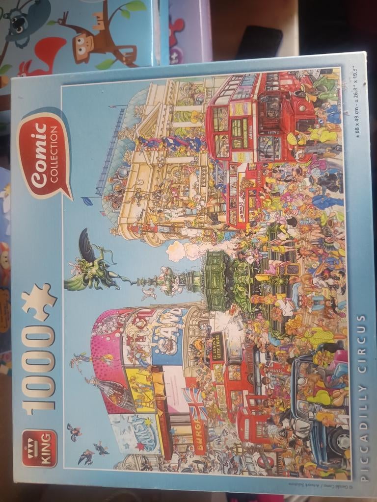 Erg leuke puzzels van 1000 stukjes, Ophalen of Verzenden, Zo goed als nieuw