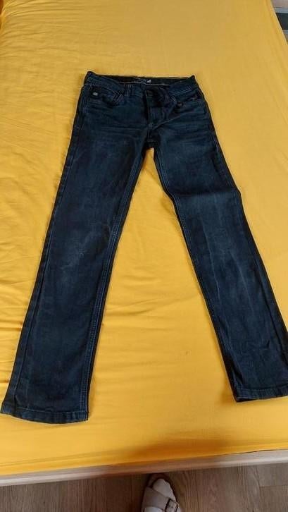 Zwarte jeans jongen maat 140, Kinderen en Baby's, Kinderkleding | Maat 140, Broek, Ophalen of Verzenden, Zo goed als nieuw, Jongen