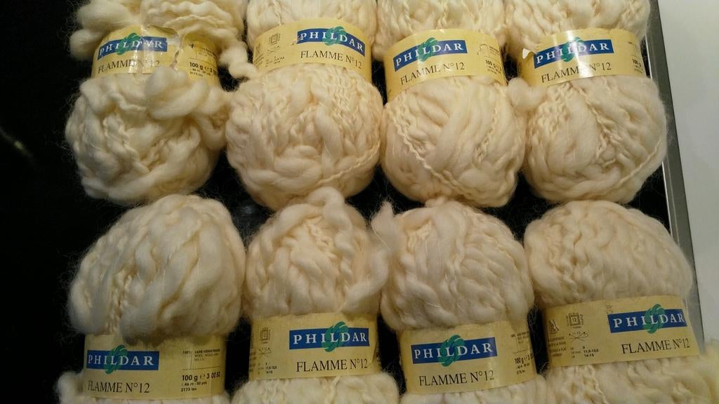 8 Nieuwe bollen Phildar 100 procent wol, Enlèvement ou Envoi, Neuf, Tricot ou Crochet, Laine ou Fils