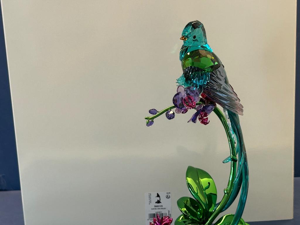 Swarovski Idyllia Quetzal en Orchidee, Verzenden, Nieuw, Figuurtje