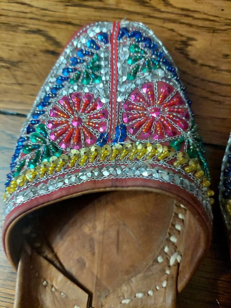 Glitter schoenen handgemaakt, Enlèvement ou Envoi