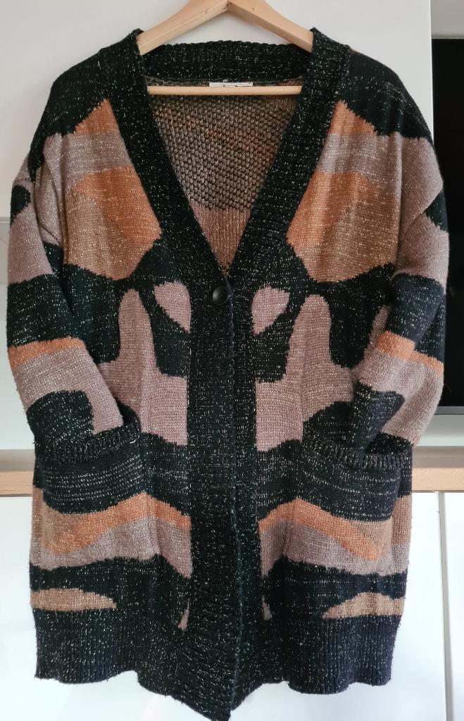 Warme vest 'See you soon' (taille unique), See you soon, Ophalen of Verzenden, Gedragen, Zwart