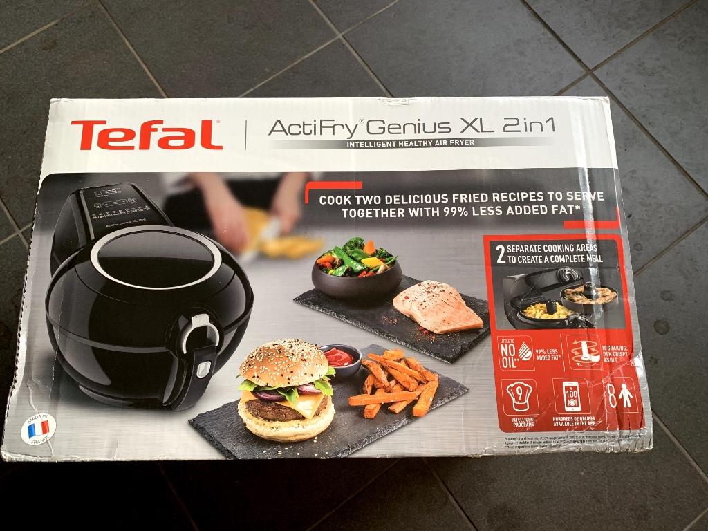 Tefal ActiFry Genius XL, Ophalen, Zo goed als nieuw, Airfryer XL, 1500 gram of meer