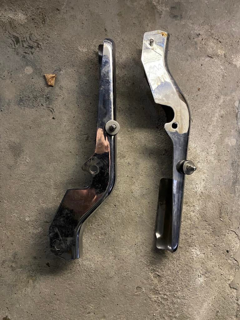 Sabres chromé Harley Davidson Electra Glide, Ophalen, Gebruikt