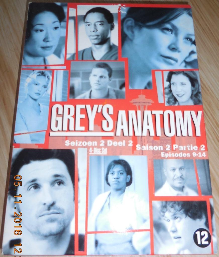Grey's Anatomy - DVD box 12+, Vanaf 12 jaar, Ophalen of Verzenden, Gebruikt