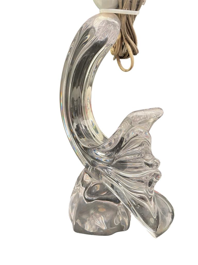 Daum kristallen lamp - modern design - H. 35 cm, Antiek en Kunst, Ophalen of Verzenden