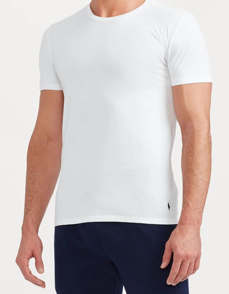 Polo Ralph Lauren CREW wit 3st maat L, Maat 52/54 (L), Wit, Nieuw, Ophalen of Verzenden