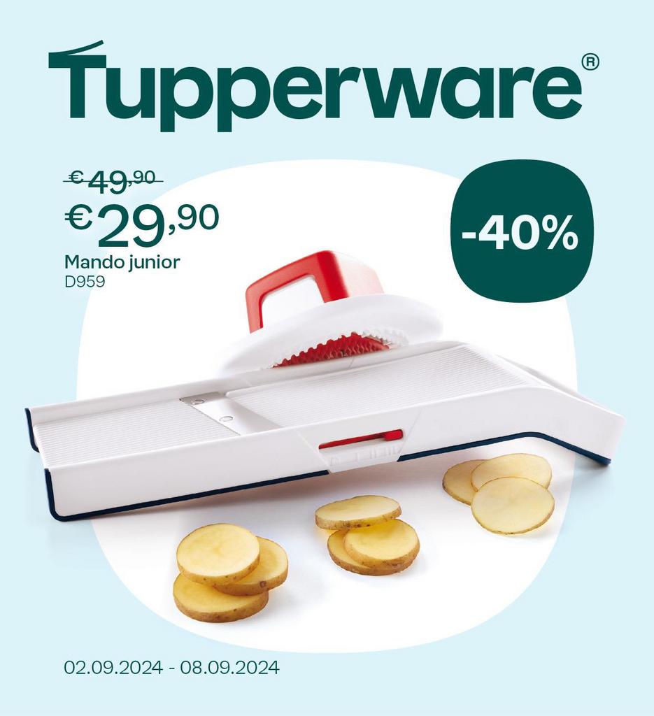 Tupperware Mando Junior, Neuf, Rouge, Tupperware, Enlèvement ou Envoi