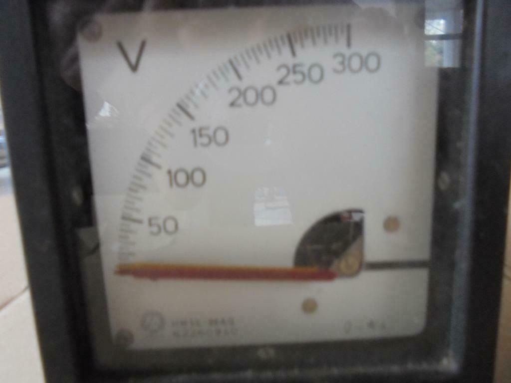 analoge 3fasen spanningsmeter, Elektronische apparatuur, Onderdelen en Toebehoren, Gebruikt, Ophalen