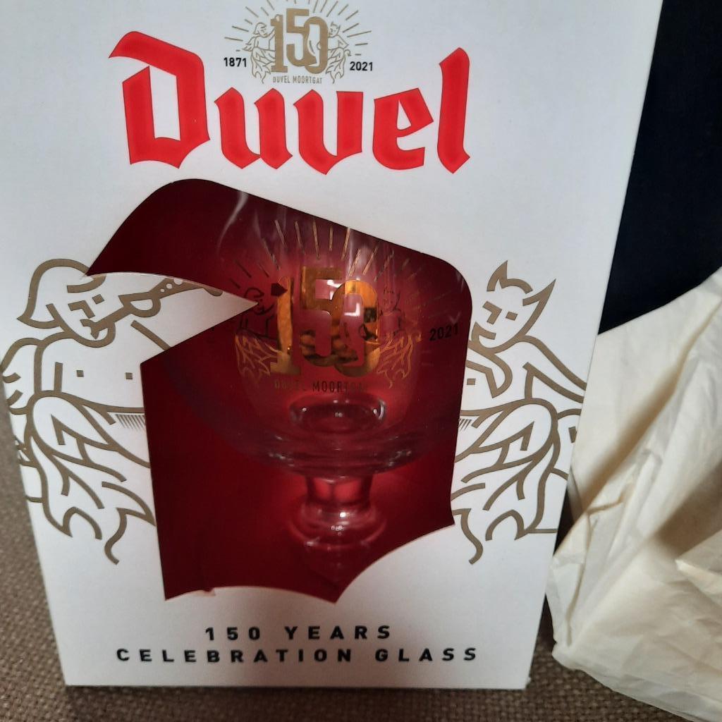 GLAS DUVEL 150 JAAR IN DOOS, Enlèvement ou Envoi, Neuf, Verre ou Verres, Duvel