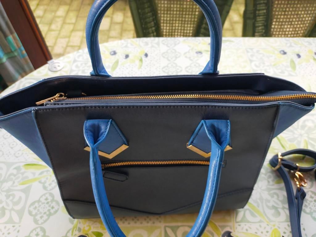 Handtas Merry Scott.Zo goed als nieuw., Enlèvement, Comme neuf, Bleu