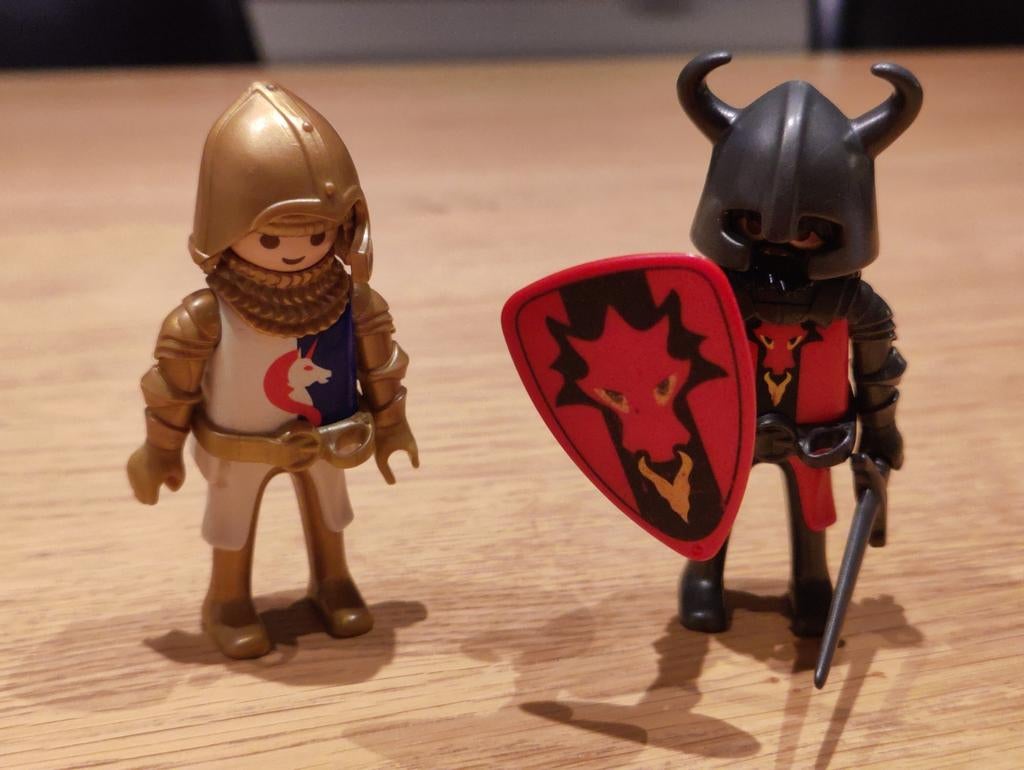Playmobil 2 ridders, Enlèvement ou Envoi, Utilisé