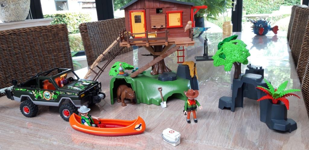 Playmobil boomhut, Enlèvement, Comme neuf