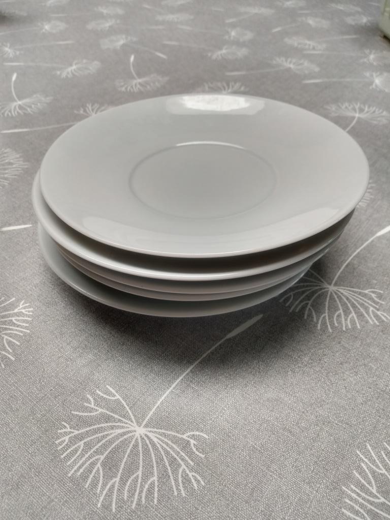 Sous tasses blanches, Maison & Meubles, Enlèvement ou Envoi
