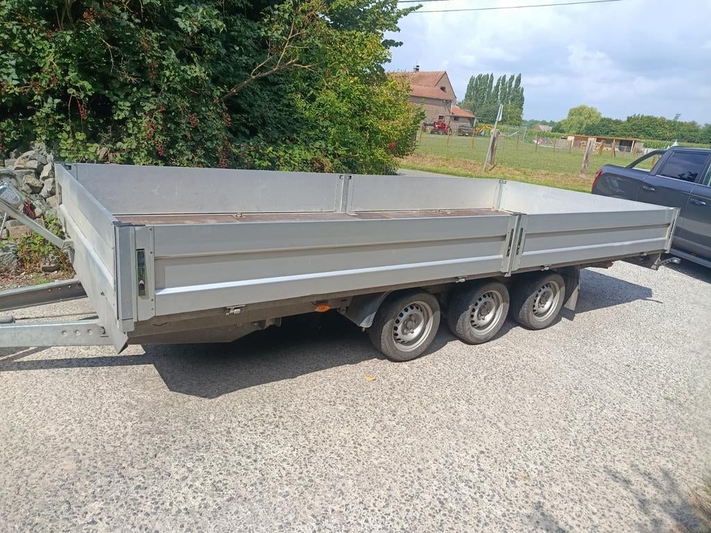Aanhangwagen 3500 kg, Ophalen, Zo goed als nieuw