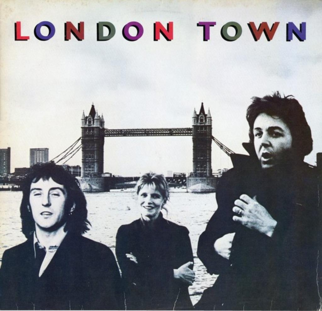 WINGS "LONDON TOWN", Cd's en Dvd's, Vinyl | Rock, Ophalen of Verzenden, Gebruikt, 12 inch, Poprock
