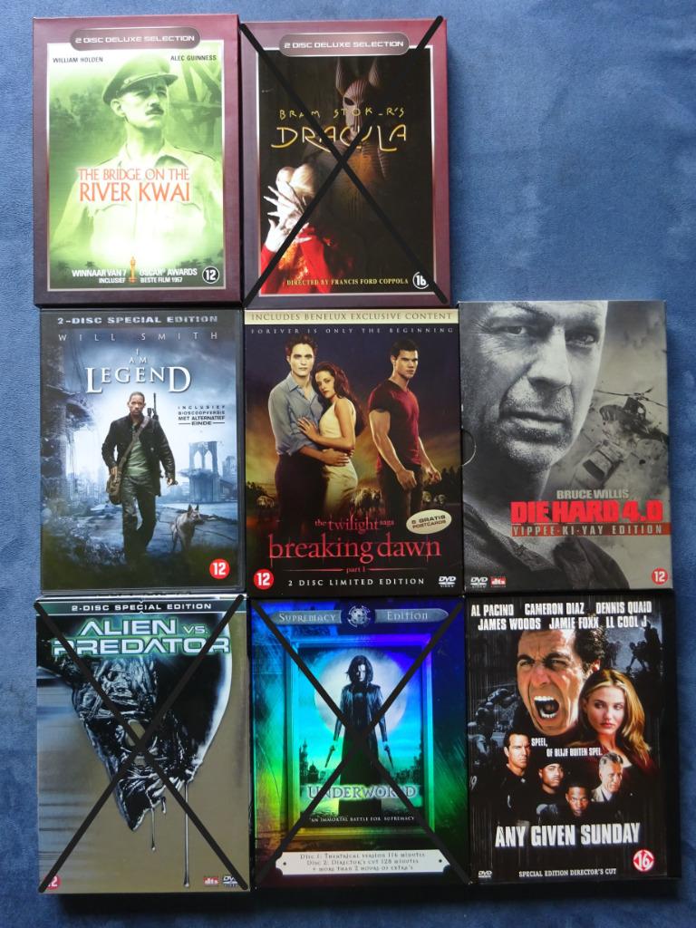 2 disc special edition DVD's te koop aan 3€ het stuk Deel1, Cd's en Dvd's, Dvd's | Overige Dvd's, Ophalen of Verzenden