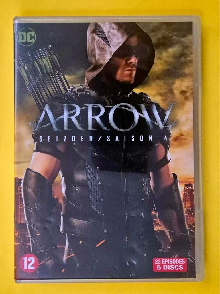 Coffret 5x DVD Arrow Saison 4 - DC - V2, À partir de 12 ans, Enlèvement ou Envoi, Comme neuf, Action et Aventure