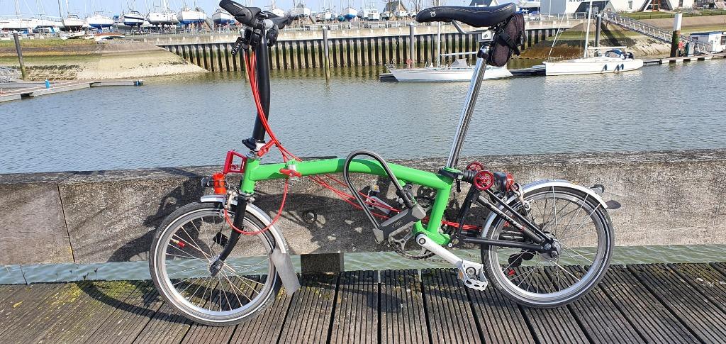 Brompton S6, Ophalen, Zo goed als nieuw, Brompton