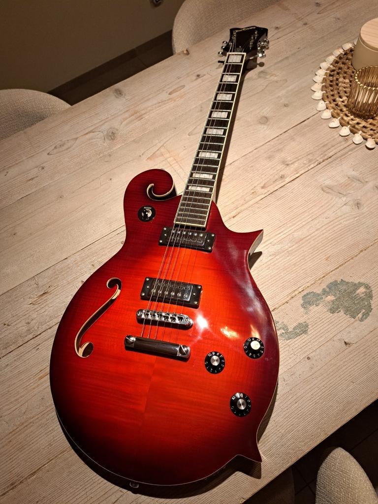 Eastwood guitars 'The Cosey', Musique & Instruments, Enlèvement, Comme neuf, Hollow body, Autres marques