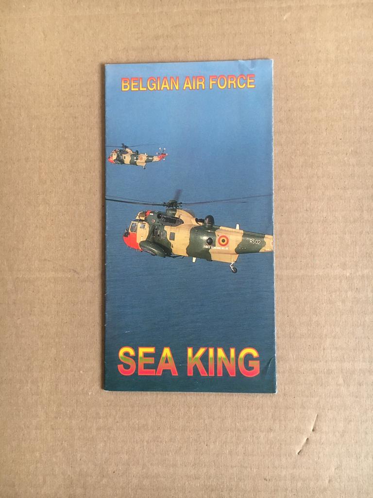 Flyer : Seaking - Basis Koksijde - 40 Sqn., Ophalen of Verzenden, Zo goed als nieuw, Overige typen