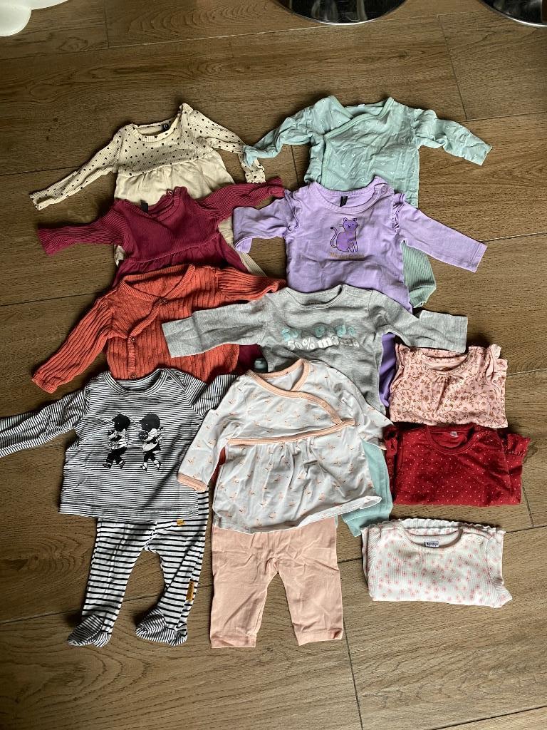 Pakket meisjes kleding maat 56, Ophalen, Gebruikt, Meisje, Setje