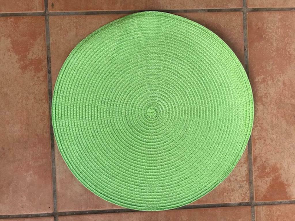 Nieuwe raffia onderlegger - 34cm (zn4231), Ophalen of Verzenden, Zo goed als nieuw, Pot of Pan