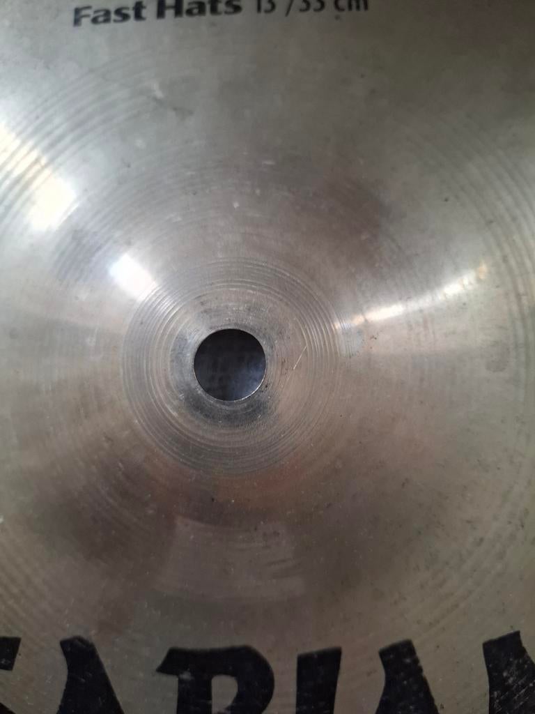 Set de 13 pouces Sabian Aax Fast Hats Hihat pour votre batte, Musique & Instruments, Enlèvement ou Envoi, Comme neuf