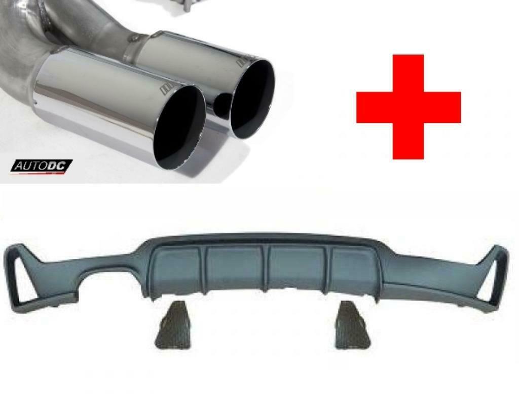Diffuseur +Embout M-performance pour BMW Série 4 F32 F33 F36, Enlèvement