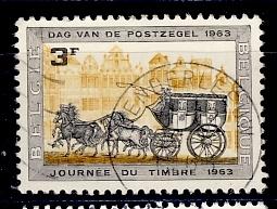 Belge 1963 - nr 1249, Timbres & Monnaies, Timbres | Europe | Belgique, Envoi, Oblitéré