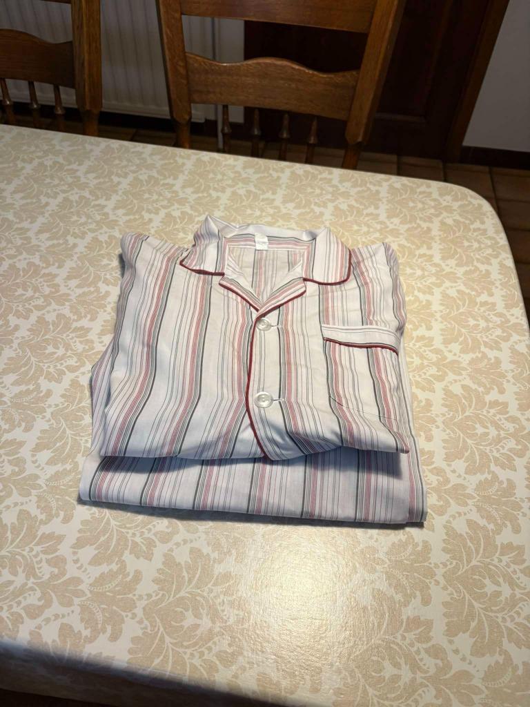 pyjama rayé pour homme taille 54, Vêtements | Hommes, Pyjamas, Enlèvement ou Envoi, Comme neuf, Taille 52/54 (L)