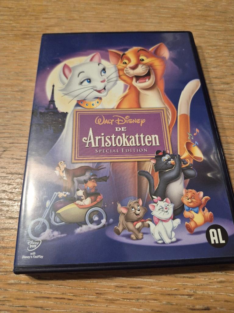 Dvd De Aristokatten (Disney) special edition nummer 21, Cd's en Dvd's, Tekenfilm, Alle leeftijden, Overige soorten, Ophalen of Verzenden